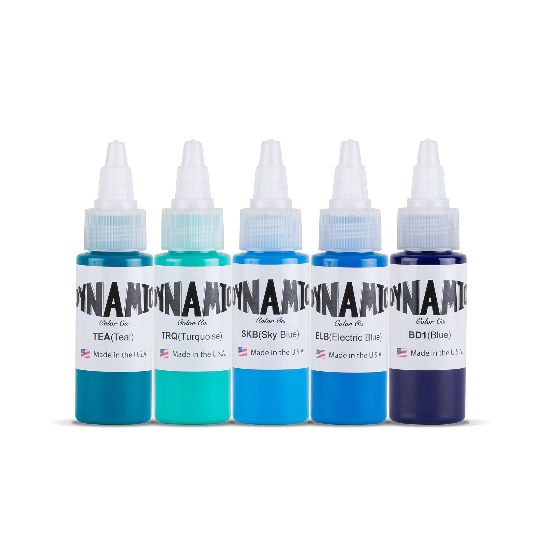 Dynamic Tattoo Ink Oceans 1oz Color Set – Simply Tattoo Supplies